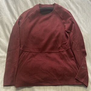 Lululemon Large Red Long Sleeve